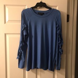 Misses long sleeve blouse